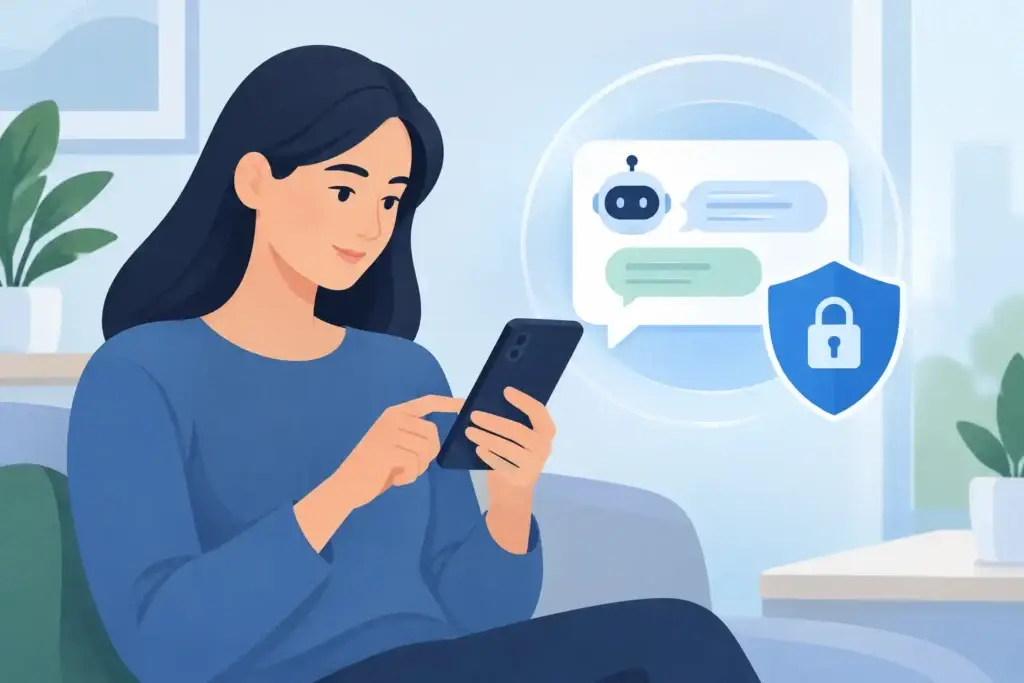 On Device AI Chat Keeps Your Thoughts Private